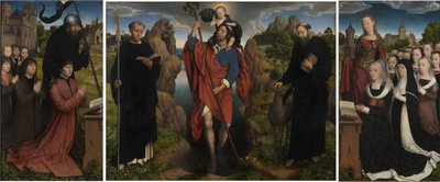 Triptych of Willem Moreel by Hans Memling